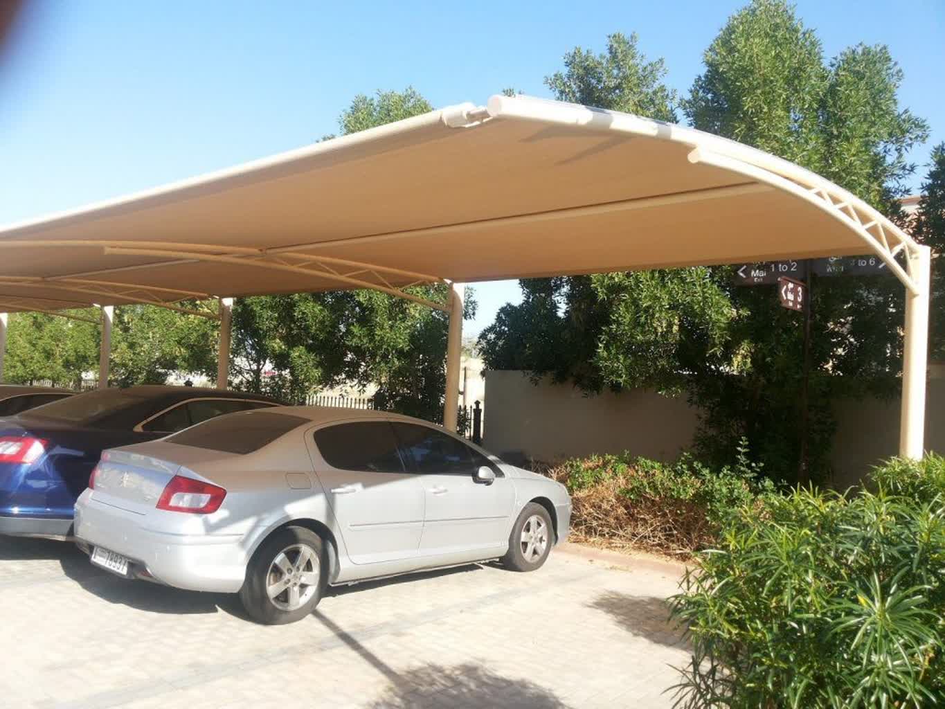 سایبان پارکینگ ثابت