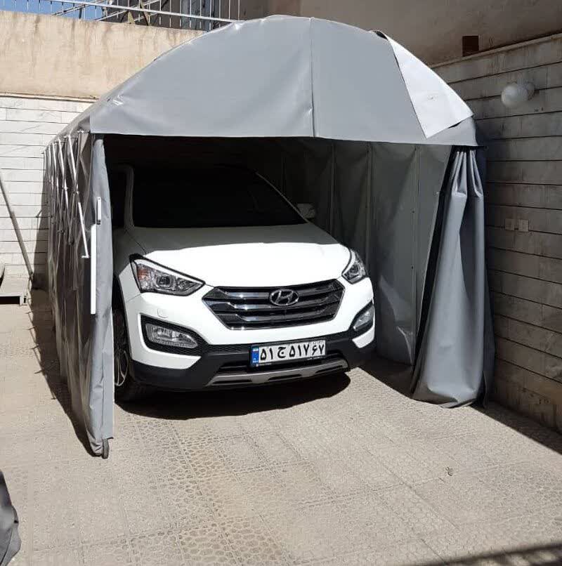 نمایش سایبان پارکینگ کشویی